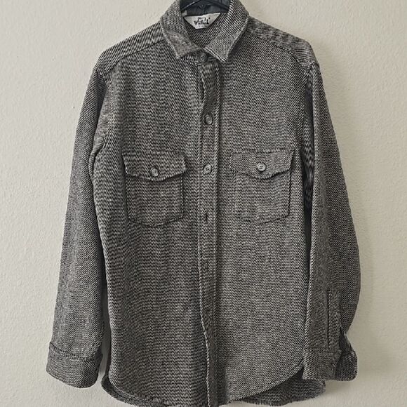 Woolrich Vintage Tweed Wool Jacket  M - Picture 1 of 8